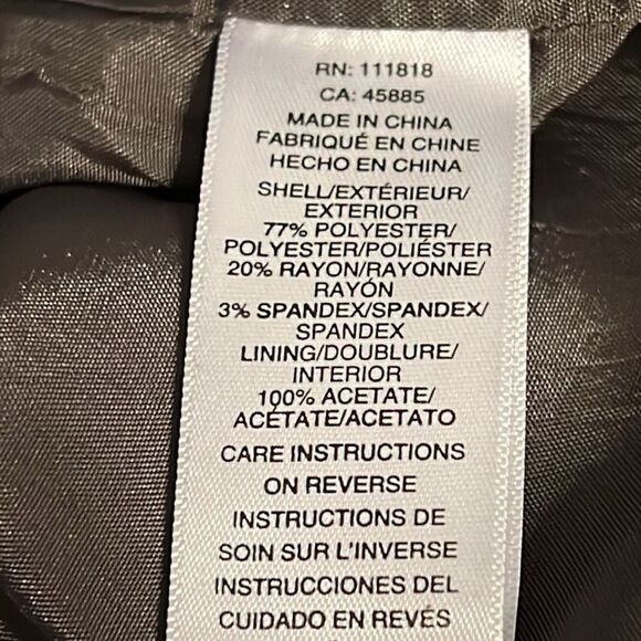 Michael Michael Kors‎ Grey/Black Sleeveless Dress Size 4 - Picture 12 of 12